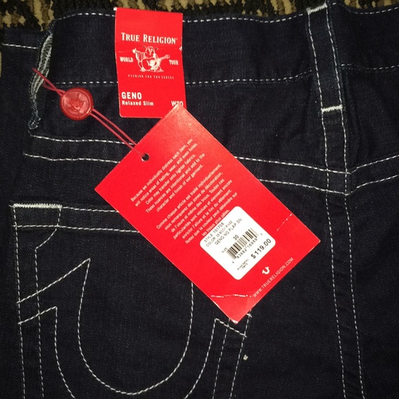 [NWT] True Religion Jeans| 30x34 ‘,Relaxed Slim’ - Picture 4 of 6